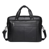 Bolsa Carteiro Masculina de Couro Grande