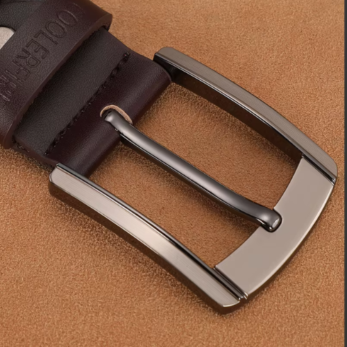 Cinto Masculino de Couro Marrom